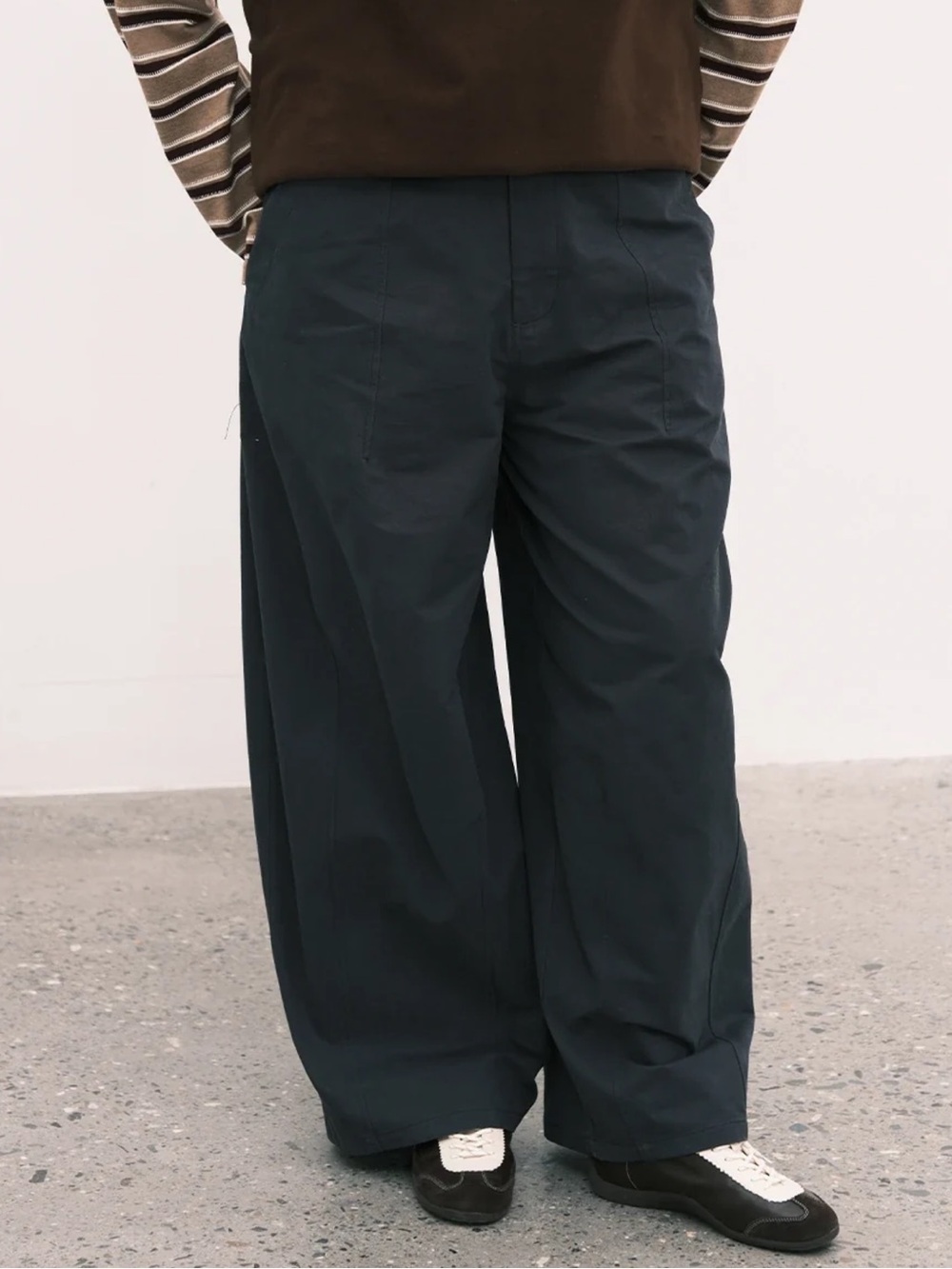 An Action A Day 100% Cotton High-Waist Balloon Pants size M NWT